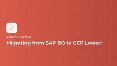 DataViz Migration - migrating from SAP BO to GCP Looker featured image