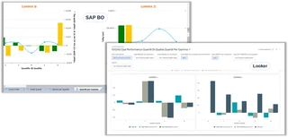 Screenshot: Bar charts – migrating from SAP BO to GCP Looker