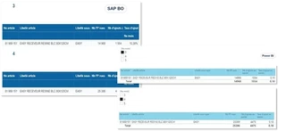 Screenshot: Tables, filters, and slicers – migrating from SAP BO to Power BI